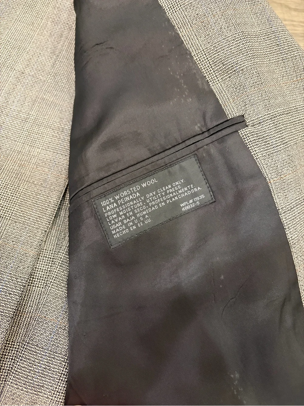 Stafford Wool Suit